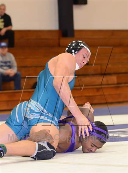Thumbnail 2 in Holly Springs vs. West Johnston (NCHSAA 4A Dual Team 2nd Round) photogallery.