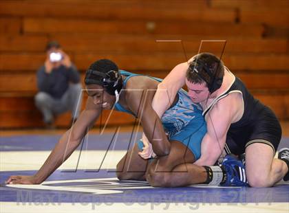 Thumbnail 1 in Holly Springs vs. West Johnston (NCHSAA 4A Dual Team 2nd Round) photogallery.