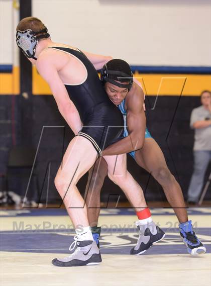 Thumbnail 2 in Holly Springs vs. West Johnston (NCHSAA 4A Dual Team 2nd Round) photogallery.