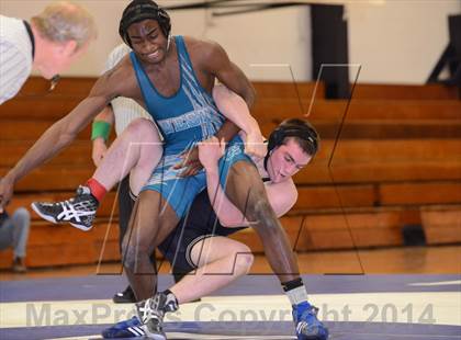 Thumbnail 2 in Holly Springs vs. West Johnston (NCHSAA 4A Dual Team 2nd Round) photogallery.