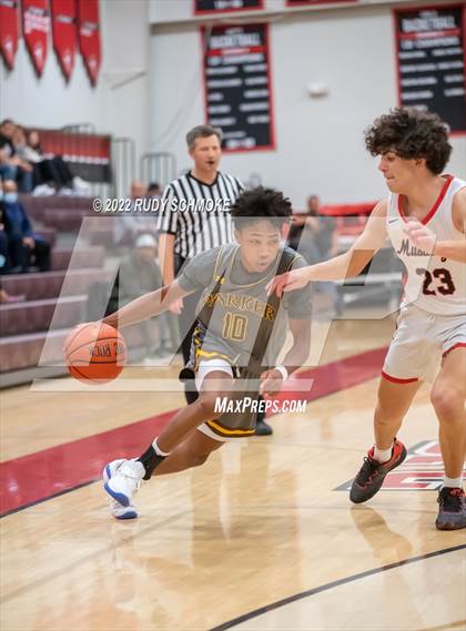 Thumbnail 1 in Francis Parker vs Monte Vista (Torrey Pines Holiday Classic Tip-Off)  photogallery.