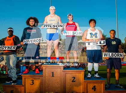 Thumbnail 1 in CIF State Track & Field Championships (Boys Podium Awards) photogallery.