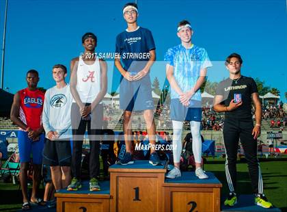 Thumbnail 2 in CIF State Track & Field Championships (Boys Podium Awards) photogallery.