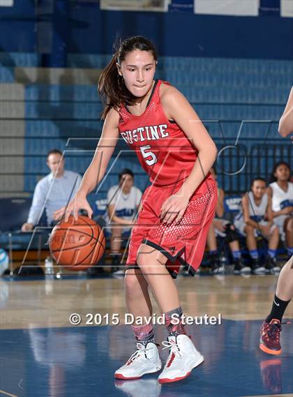 Thumbnail 2 in Gustine @ Capital Christian (CIF SJS D5 Playoffs) photogallery.