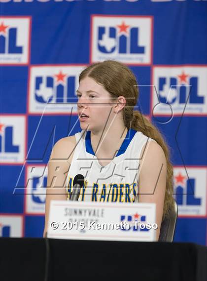 Thumbnail 2 in Sunnyvale vs. Rockdale (UIL 3A Semifinal) photogallery.