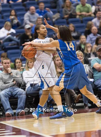 Thumbnail 3 in Sunnyvale vs. Rockdale (UIL 3A Semifinal) photogallery.