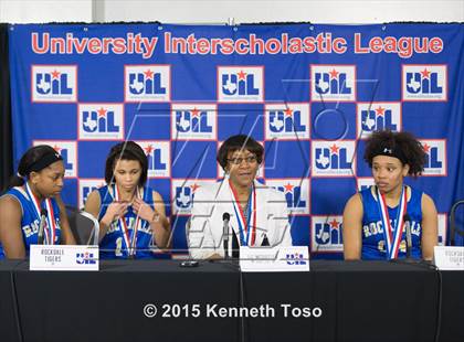 Thumbnail 1 in Sunnyvale vs. Rockdale (UIL 3A Semifinal) photogallery.