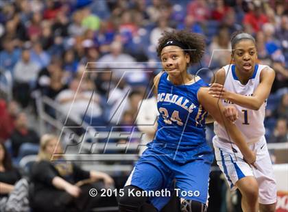 Thumbnail 1 in Sunnyvale vs. Rockdale (UIL 3A Semifinal) photogallery.