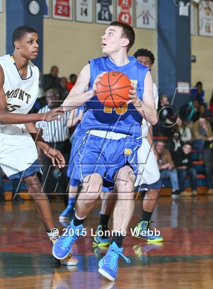 Thumbnail 2 in Mt. St. Michael Academy vs St. Peter's (CHSAA AA Quarterfinal) photogallery.