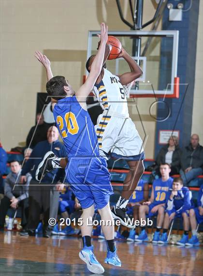 Thumbnail 1 in Mt. St. Michael Academy vs St. Peter's (CHSAA AA Quarterfinal) photogallery.