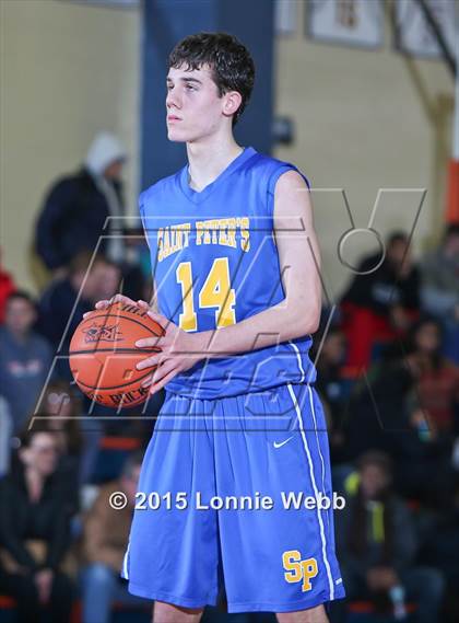 Thumbnail 2 in Mt. St. Michael Academy vs St. Peter's (CHSAA AA Quarterfinal) photogallery.