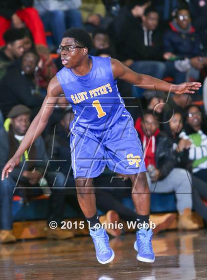 Thumbnail 1 in Mt. St. Michael Academy vs St. Peter's (CHSAA AA Quarterfinal) photogallery.