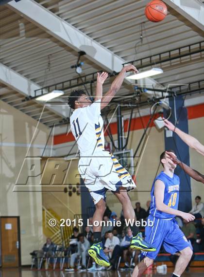 Thumbnail 2 in Mt. St. Michael Academy vs St. Peter's (CHSAA AA Quarterfinal) photogallery.