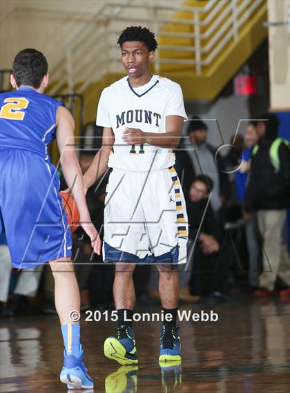 Thumbnail 2 in Mt. St. Michael Academy vs St. Peter's (CHSAA AA Quarterfinal) photogallery.