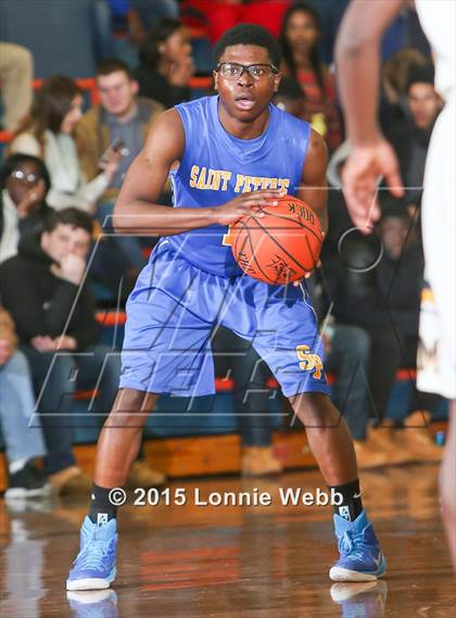 Thumbnail 3 in Mt. St. Michael Academy vs St. Peter's (CHSAA AA Quarterfinal) photogallery.
