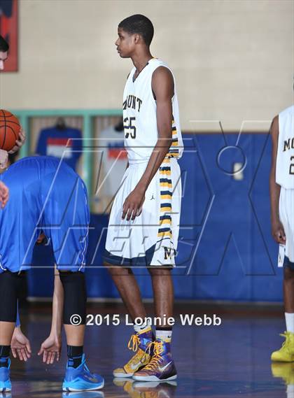 Thumbnail 1 in Mt. St. Michael Academy vs St. Peter's (CHSAA AA Quarterfinal) photogallery.