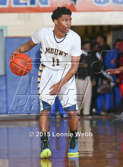 Thumbnail 2 in Mt. St. Michael Academy vs St. Peter's (CHSAA AA Quarterfinal) photogallery.