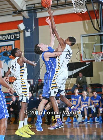 Thumbnail 1 in Mt. St. Michael Academy vs St. Peter's (CHSAA AA Quarterfinal) photogallery.