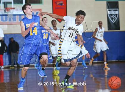 Thumbnail 1 in Mt. St. Michael Academy vs St. Peter's (CHSAA AA Quarterfinal) photogallery.