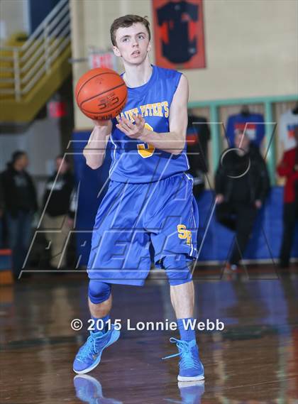 Thumbnail 1 in Mt. St. Michael Academy vs St. Peter's (CHSAA AA Quarterfinal) photogallery.
