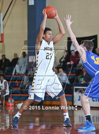 Thumbnail 3 in Mt. St. Michael Academy vs St. Peter's (CHSAA AA Quarterfinal) photogallery.