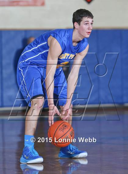 Thumbnail 2 in Mt. St. Michael Academy vs St. Peter's (CHSAA AA Quarterfinal) photogallery.