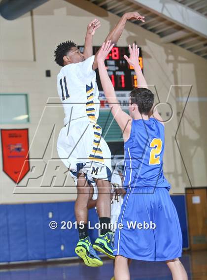 Thumbnail 1 in Mt. St. Michael Academy vs St. Peter's (CHSAA AA Quarterfinal) photogallery.