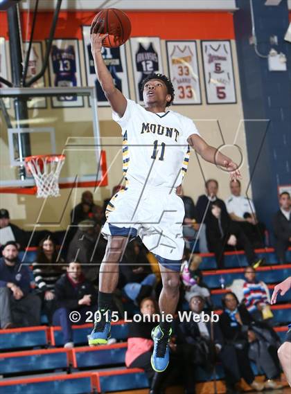 Thumbnail 1 in Mt. St. Michael Academy vs St. Peter's (CHSAA AA Quarterfinal) photogallery.