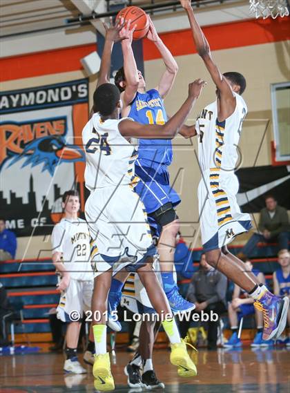 Thumbnail 3 in Mt. St. Michael Academy vs St. Peter's (CHSAA AA Quarterfinal) photogallery.