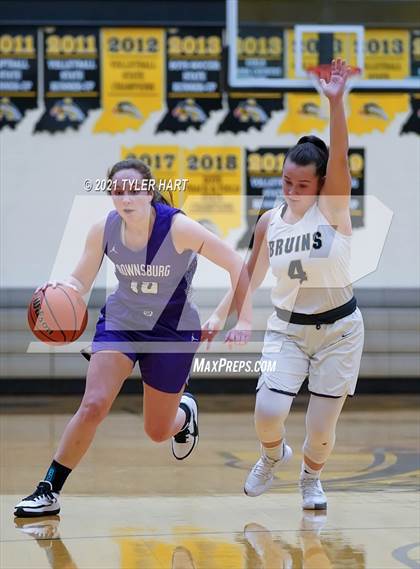 Thumbnail 2 in Tri-West Hendricks vs. Brownsburg (Hendricks County Tournament) photogallery.
