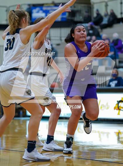 Thumbnail 2 in Tri-West Hendricks vs. Brownsburg (Hendricks County Tournament) photogallery.
