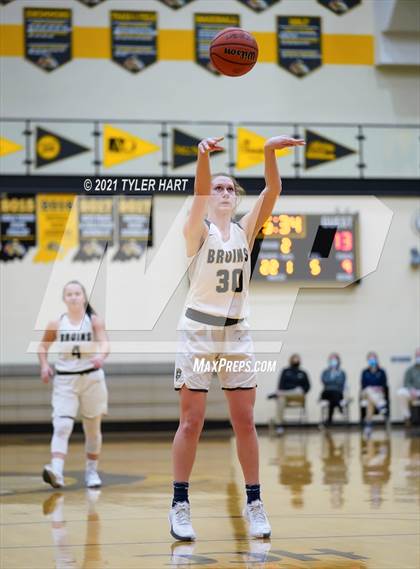 Thumbnail 3 in Tri-West Hendricks vs. Brownsburg (Hendricks County Tournament) photogallery.