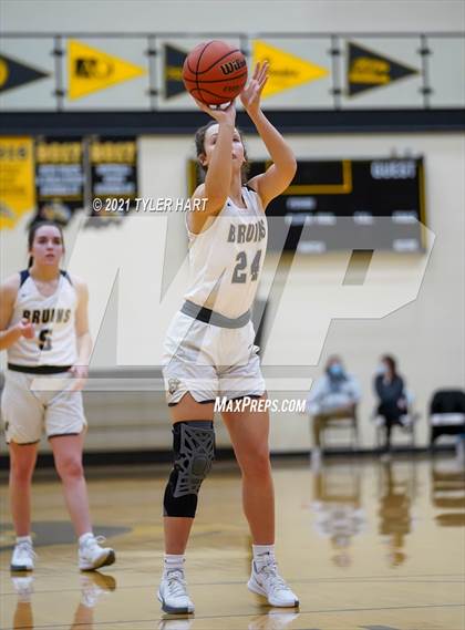 Thumbnail 2 in Tri-West Hendricks vs. Brownsburg (Hendricks County Tournament) photogallery.