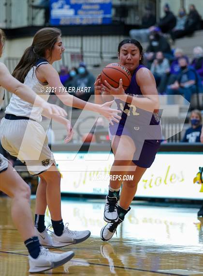 Thumbnail 1 in Tri-West Hendricks vs. Brownsburg (Hendricks County Tournament) photogallery.