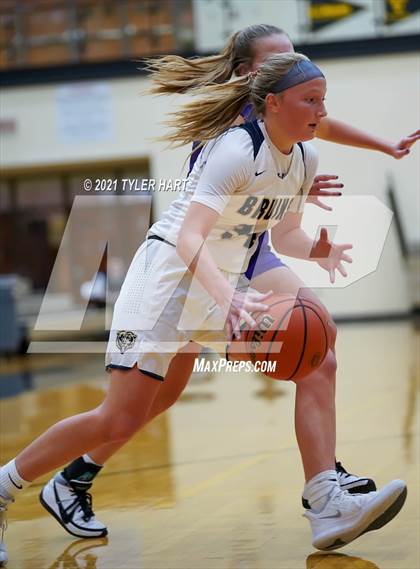 Thumbnail 2 in Tri-West Hendricks vs. Brownsburg (Hendricks County Tournament) photogallery.