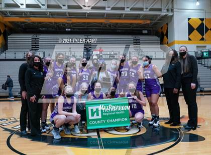 Thumbnail 2 in Tri-West Hendricks vs. Brownsburg (Hendricks County Tournament) photogallery.