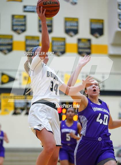 Thumbnail 1 in Tri-West Hendricks vs. Brownsburg (Hendricks County Tournament) photogallery.