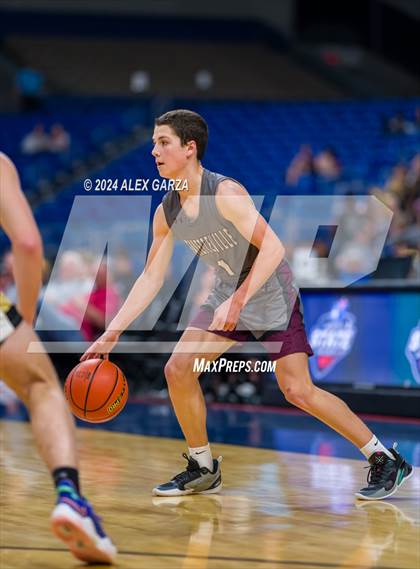 Thumbnail 2 in Jayton vs Fayetteville (UIL 1A Basketball Semifinal) photogallery.