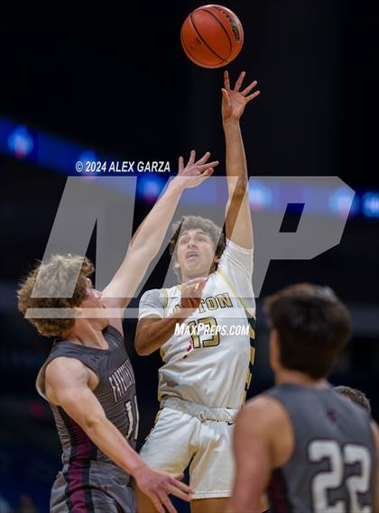 Thumbnail 1 in Jayton vs Fayetteville (UIL 1A Basketball Semifinal) photogallery.