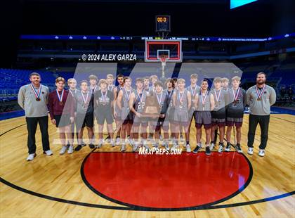 Thumbnail 3 in Jayton vs Fayetteville (UIL 1A Basketball Semifinal) photogallery.