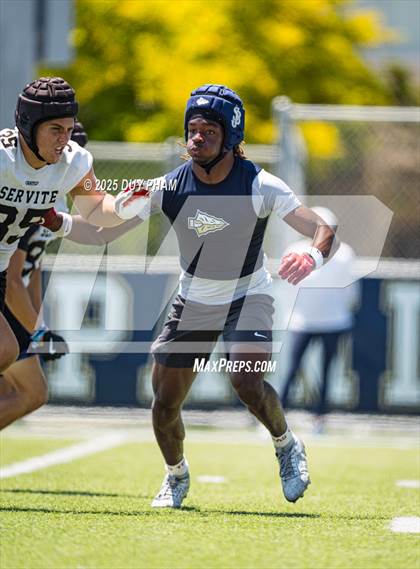 Thumbnail 1 in Servite vs St. John Bosco (7 on 7 Brave 8 Invitational) photogallery.