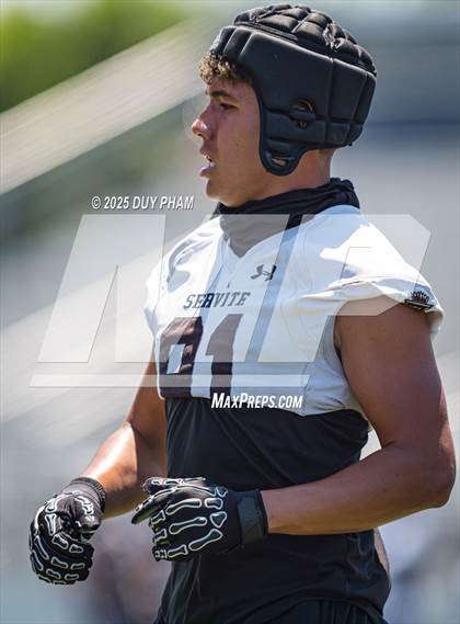 Thumbnail 2 in Servite vs St. John Bosco (7 on 7 Brave 8 Invitational) photogallery.