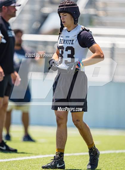 Thumbnail 3 in Servite vs St. John Bosco (7 on 7 Brave 8 Invitational) photogallery.