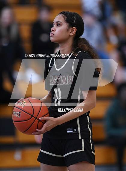 Thumbnail 2 in Salesian College Preparatory vs. California (CIF NCS D1 Final) photogallery.