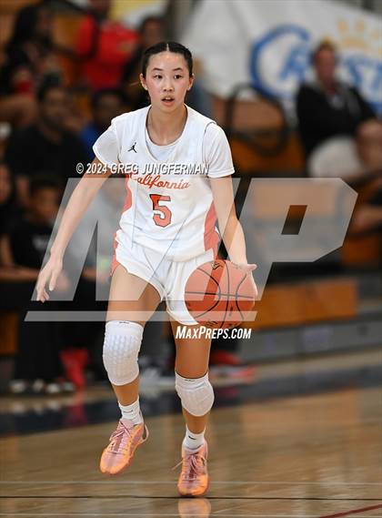 Thumbnail 2 in Salesian College Preparatory vs. California (CIF NCS D1 Final) photogallery.