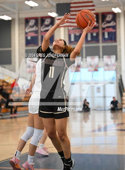 Thumbnail 3 in Salesian College Preparatory vs. California (CIF NCS D1 Final) photogallery.