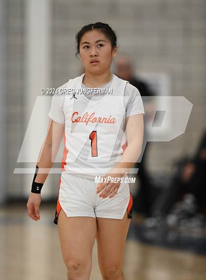 Thumbnail 3 in Salesian College Preparatory vs. California (CIF NCS D1 Final) photogallery.