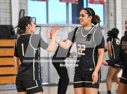 Thumbnail 2 in Salesian College Preparatory vs. California (CIF NCS D1 Final) photogallery.