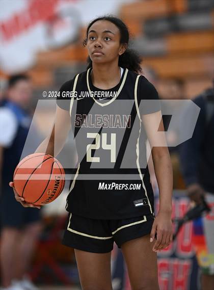 Thumbnail 1 in Salesian College Preparatory vs. California (CIF NCS D1 Final) photogallery.