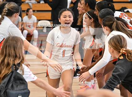 Thumbnail 2 in Salesian College Preparatory vs. California (CIF NCS D1 Final) photogallery.